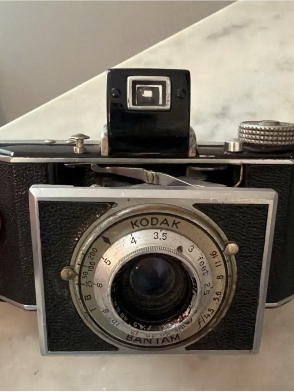 Kodak Bantam Camera in Black and Silver